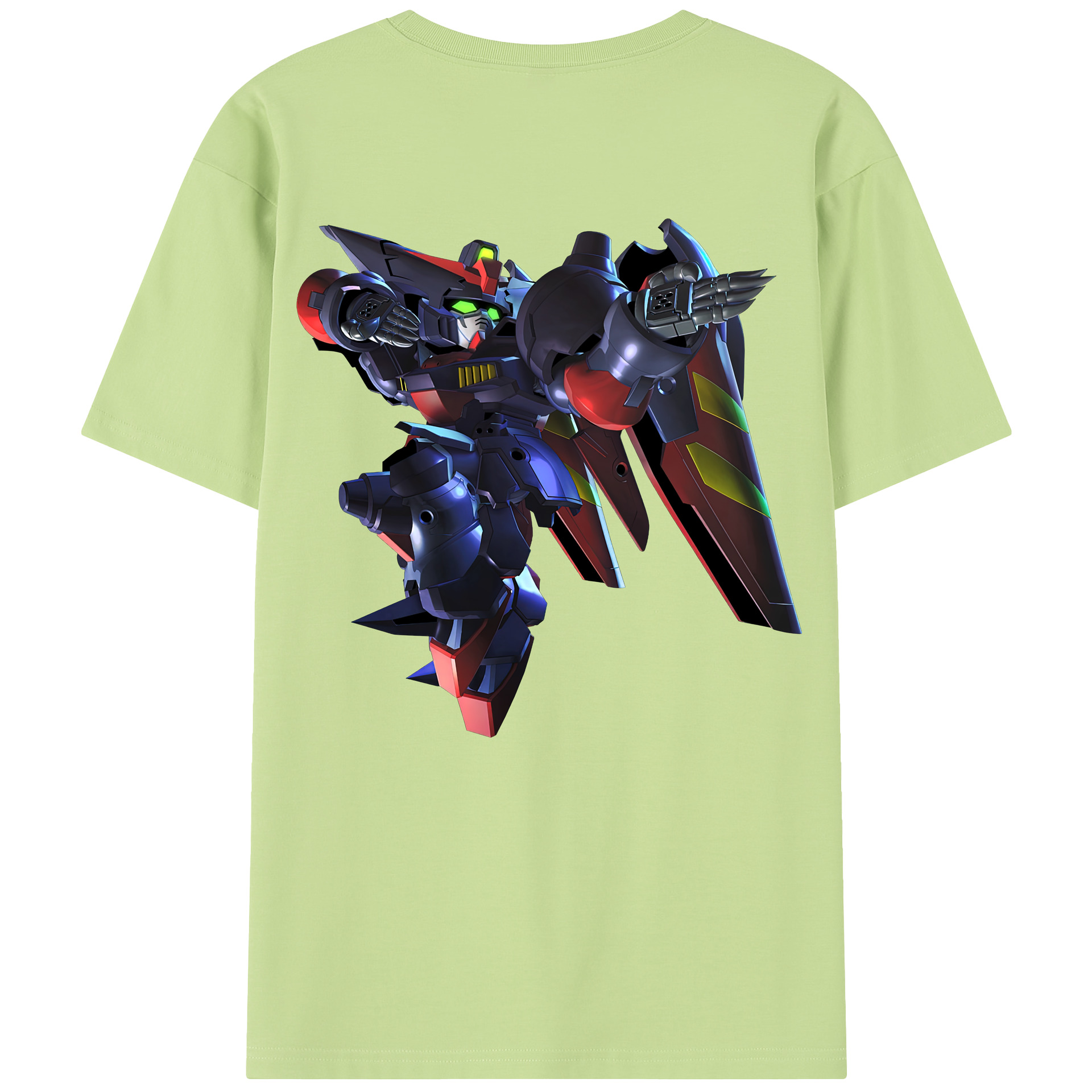 （画像用） 機動戦士ガンダム Mobile Suit Gundam 綿100％半袖Tシャツ（背面プリント）